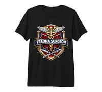 Trauma Surgeon Caduceus Surgery Surgical Doctor MD Physician Premium T-Shirt