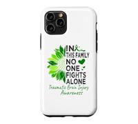 Traumatic Brain Awareness sunflower support Traumatic Brain Case for iPhone 11 Pro