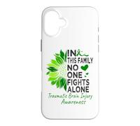 Traumatic Brain Awareness sunflower support Traumatic Brain Case for iPhone 16 Plus