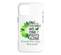 Traumatic Brain Awareness sunflower support Traumatic Brain Case for iPhone 16 Pro Max