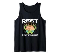 Traumatic Brain Injury Awareness Rest is Part of The Fight Tank Top