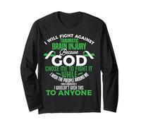 Traumatic Brain Injury Awareness T Shirt TBI Awareness Shirt Long Sleeve T-Shirt