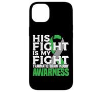 Traumatic Brain Injury Awareness TBI Awareness Green apparel Case for iPhone 14 Plus