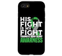 Traumatic Brain Injury Awareness TBI Awareness Green apparel Case for iPhone SE (2020) / 7/8