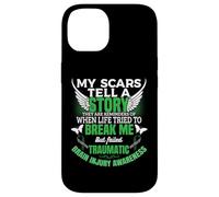 Traumatic Brain Injury Awareness TBI Green Ribbon Men Women Case for iPhone 14