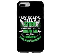 Traumatic Brain Injury Awareness TBI Green Ribbon Men Women Case for iPhone 7 Plus/8 Plus