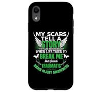 Traumatic Brain Injury Awareness TBI Green Ribbon Men Women Case for iPhone XR