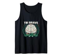 Traumatic Brain Injury Awareness | TBI Survivor Brave Tank Top