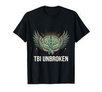 Traumatic Brain Injury Awareness | TBI Survivor Unbroken T-Shirt