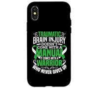 Traumatic Brain Injury For Mom TBI Awareness Mens Women Case for iPhone X/XS