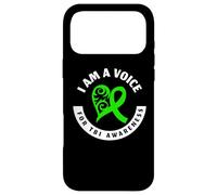 Traumatic Brain Injury Green Band Language Support Case for iPhone 17 Pro Max