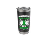 Traumatic Brain Injury May Invisible Support TBI Survivor Stainless Steel Insulated Tumbler