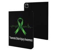 Traumatic Brain Injury Survivor Heartbeat Tablet Case Compatible with IPAD Pro 20/21/22(11in) Protective Case Cover Tablet Stand Cover