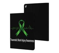 Traumatic Brain Injury Survivor Heartbeat Tablet Case Compatible with ipad Pro/2016 ipad Pro (9.7in) Protective Case Cover Tablet Stand Cover