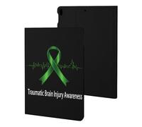 Traumatic Brain Injury Survivor Heartbeat Tablet Case Compatible with ipad Pro/ipad Air3(10.5in) Protective Case Cover Tablet Stand Cover
