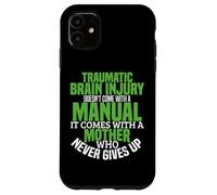 Traumatic Brain Injury TBI Awareness Survivor Mom Women Girl Case for iPhone 11