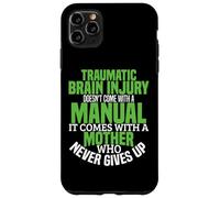Traumatic Brain Injury TBI Awareness Survivor Mom Women Girl Case for iPhone 11 Pro Max