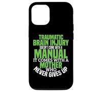 Traumatic Brain Injury TBI Awareness Survivor Mom Women Girl Case for iPhone 12/12 Pro