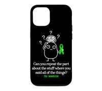 Traumatic Brain Injury Warrior Funny TBI Case for iPhone 12/12 Pro
