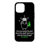 Traumatic Brain Injury Warrior Funny TBI Case for iPhone 12 Pro Max