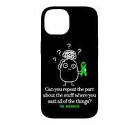 Traumatic Brain Injury Warrior Funny TBI Case for iPhone 14