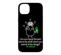 Traumatic Brain Injury Warrior Funny TBI Case for iPhone 14 Plus