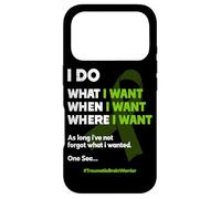 Traumatic Brain Injury Warrior Funny TBI Case for iPhone 17 Pro