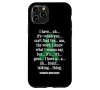 Traumatic Brain Injury Warrior TBI Case for iPhone 11 Pro