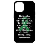 Traumatic Brain Injury Warrior TBI Case for iPhone 12/12 Pro