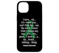 Traumatic Brain Injury Warrior TBI Case for iPhone 14 Plus