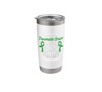 Traumatic Brain Loading Brain Surgery Support TBI Survivor Stainless Steel Insulated Tumbler