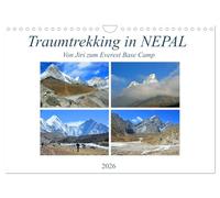 Traumatic trekking in NEPAL UK-Version (Wall Calendar 2026 DIN A4 Landscape), CALVENDO 12 Month Wall Calendar
