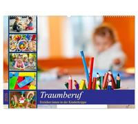 Traumberuf - Erzieher:innen in der Kinderkrippe (Wandkalender 2026 DIN A2 quer), CALVENDO Monatskalender: Mit kleinen Menschen Großes bewegen