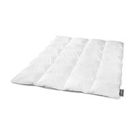 Traumnacht Basic warm down duvet with white down (60%) and feathers (40%), DIN EN 12934, 155 x 220 cm, down pass and Öko-Tex certified, produced according to German quality standards