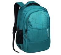 TRAVALATE Unisex Polyester 35L Backpack School Bag Women Men Boys Girls Class 6 to 12 children Daypack College Bag Book School Sports Bag Weekend Bag with rain cover, Teal, 35L, Casual