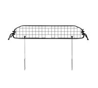 Travall Black Dog Guard compatible with Audi Q6 e-tron 2024+ Vehicle Specific Boot Guard Tailored Fit Luggage Pet Barrier Separator Heavy Duty Powder Coated Steel