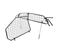 Travall Black Dog Guard & Divider Bundle Compatible Skoda Enyaq iV 2020+ | Vehicle Specific Boot Guard & Luggage Barrier Load Separator Heavy Duty Powder Coated Steel Pet Barrier