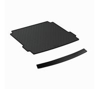 Travall Boot Liner and Bumper Protector Bundle Compatible with Skoda Enyaq iV ESTATE (2020-) Vehicle Specific Durable Waterproof Car Boot Interior and Exterior Protection