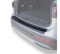 Travall Car Boot Bumper Protector Compatible with Seat Tarraco (2018-Current) - Vehicle-Specific Black Smooth Plastic Bumper Protection against Scuffs and Scratches