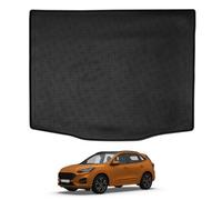 Travall CargoMat Boot Liner Compatible with Ford Kuga (2019-Current) Premium Tailored to Fit Car Floor Boot Mat Waterproof Black Rubber Dog Friendly Car Specific Boot Protector