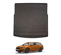 Travall CargoMat Boot Liner Compatible with Vauxhall Insignia Sports Tourer Estate (2008-2017) Premium Tailored to Fit Boot Mat Waterproof Black Rubber Dog Friendly Car Specific Boot Protector
