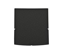 Travall CargoMat Boot Liner Compatible with esla Model S (2012-Current) Premium Tailored to Fit Car Floor Boot Mat Waterproof Black Rubber Dog Friendly Car Specific Boot Protector