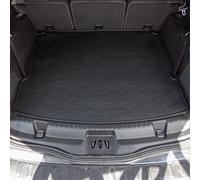 Travall CargoMat Boot Liner Compatible with Ford S-Max 7 Seat Models (2015-2023) Premium Tailored to Fit Car Floor Boot Mat Waterproof Black Rubber Dog Friendly Car Specific Boot Protector