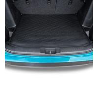 Travall CargoMat Boot Liner Compatible with Suzuki Vitara (2015-Current) Premium Tailored to Fit Car Floor Boot Mat Waterproof Black Rubber All Weather Dog Friendly Car Specific Boot Protector