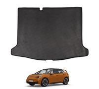 Travall CargoMat Boot Liner Compatible with Volkswagen ID.3 (2019-Current) Premium Tailored to Fit Car Floor Boot Mat Waterproof Black Rubber Dog Friendly Car Specific Boot Protector