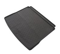 Travall CargoMat Boot Liner Compatible with VW Tiguan (2007-2016) Premium Tailored to Fit Car Floor Boot Mat Waterproof Black Rubber Dog Friendly Car Specific Boot Protector
