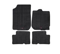 Travall Dacia Duster (2010-2017) Rubber Car Mats Waterproof Raised Edge Tailored Fit Heavy-Duty Accessories With Clips Easy Clean