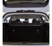 Travall Dog Guard for Ford Focus (2018-) [5 Door Hatchback] Tailored Fit Luggage Barrier Load Seperator Heavy Duty Powder Coated Steel Pet Barrier Mesh Cage Car Seat Compatible