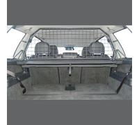 Travall Dog Guard compatible with Volvo XC90 (2002-2014) Vehicle Specific Boot Guard Tailored Fit Luggage Barrier Load Separator Heavy Duty Powder Coated Steel Pet Barrier