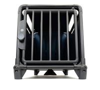 Travall Dog Crate Medium with Boot Lifters TUV SUD Certified Crash Tested Dog Crate for Car Boot Labrador Golden Retriever German Shepherd Large Breed Up To 40kg Aluminium Noise Free 2 Year Warranty